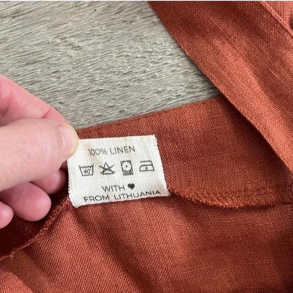 Linen Handmade Studio ava top button down - Picture 6 of 7